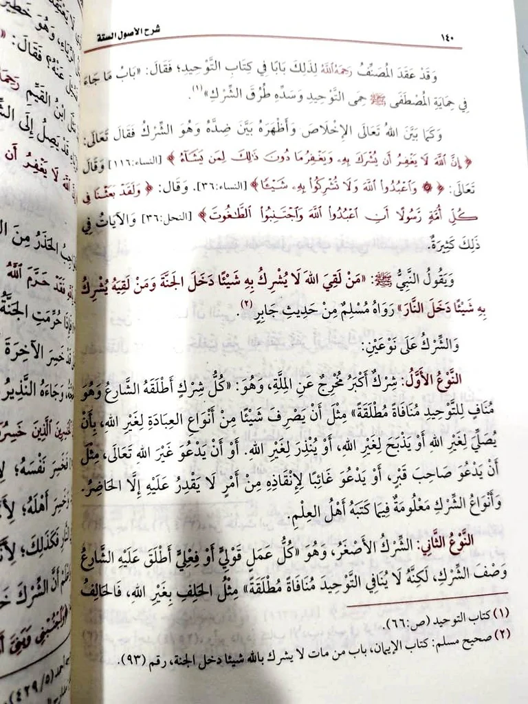 شرح كشف الشبهات ويليه شرح الأصول الستة - Image 2