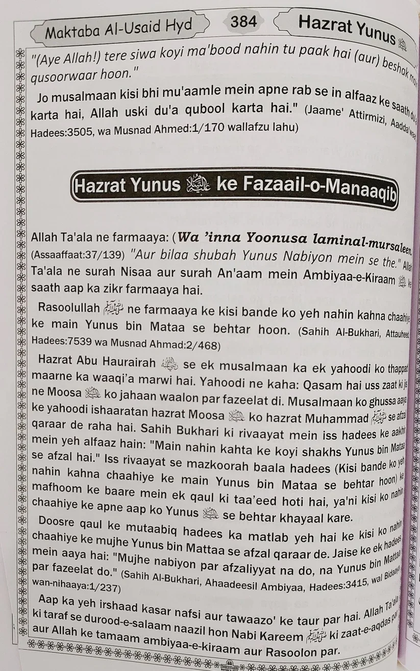 قصص الأنبياء - رومان بالخط الأردو - Image 8