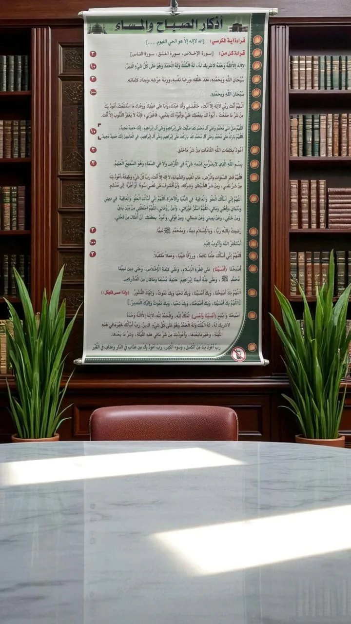 بوستر اذكار الصباح والمساء - Image 3