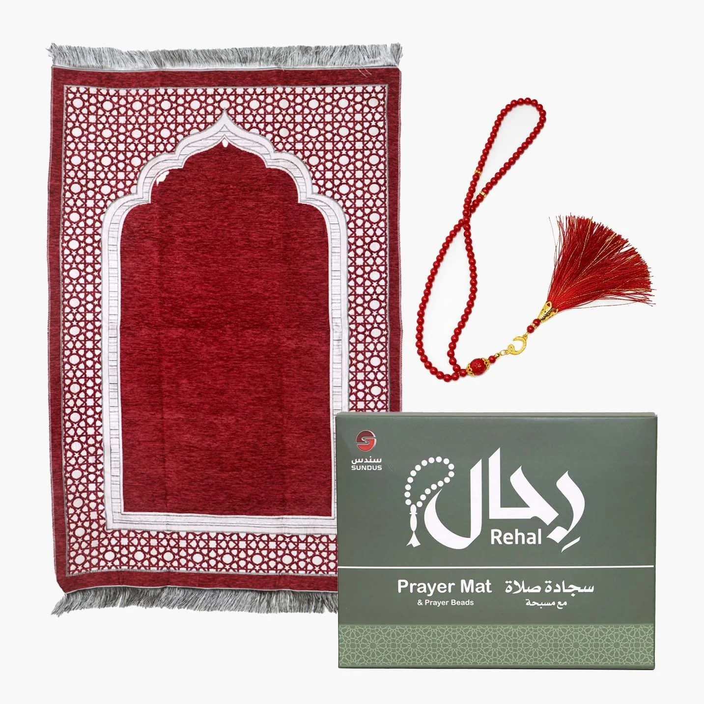 رحال - سجادة صلاة مع مسبحة - Image 9