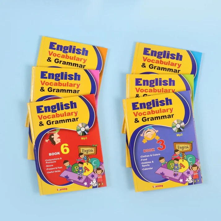 مفردات اللغة الإنجليزية وقواعدها (6 كتب + 6 أقراص مدمجة) - Image 2