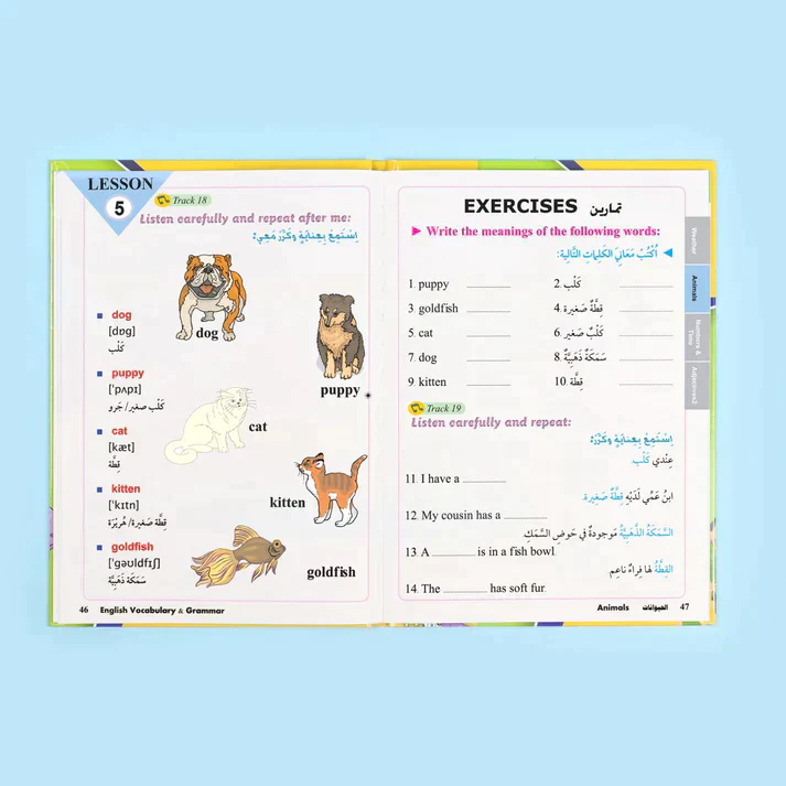 مفردات اللغة الإنجليزية وقواعدها (6 كتب + 6 أقراص مدمجة) - Image 5