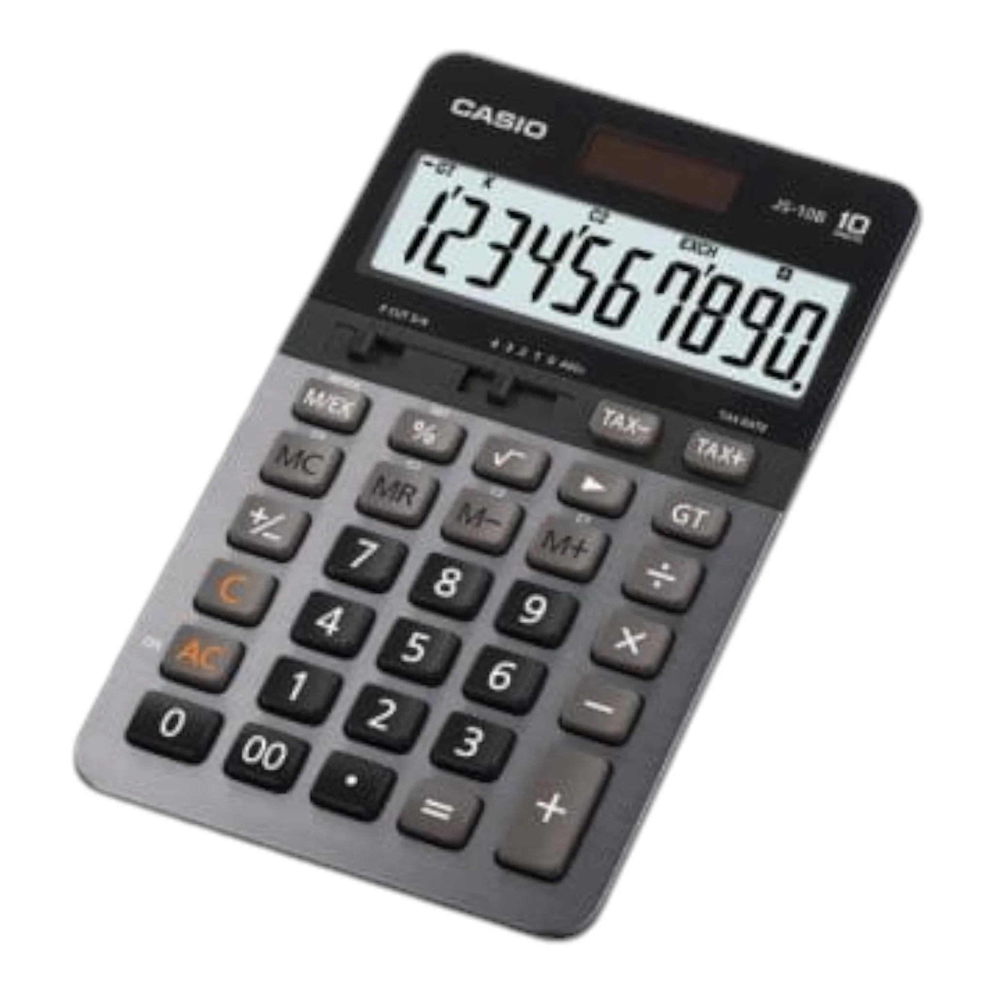 آلة حاسبة مكتبية من كاسيو، 10 أرقام، JS-10B