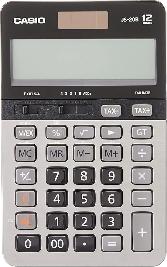 آلة حاسبة كاسيو عالية التحمل JS-20B - Image 8