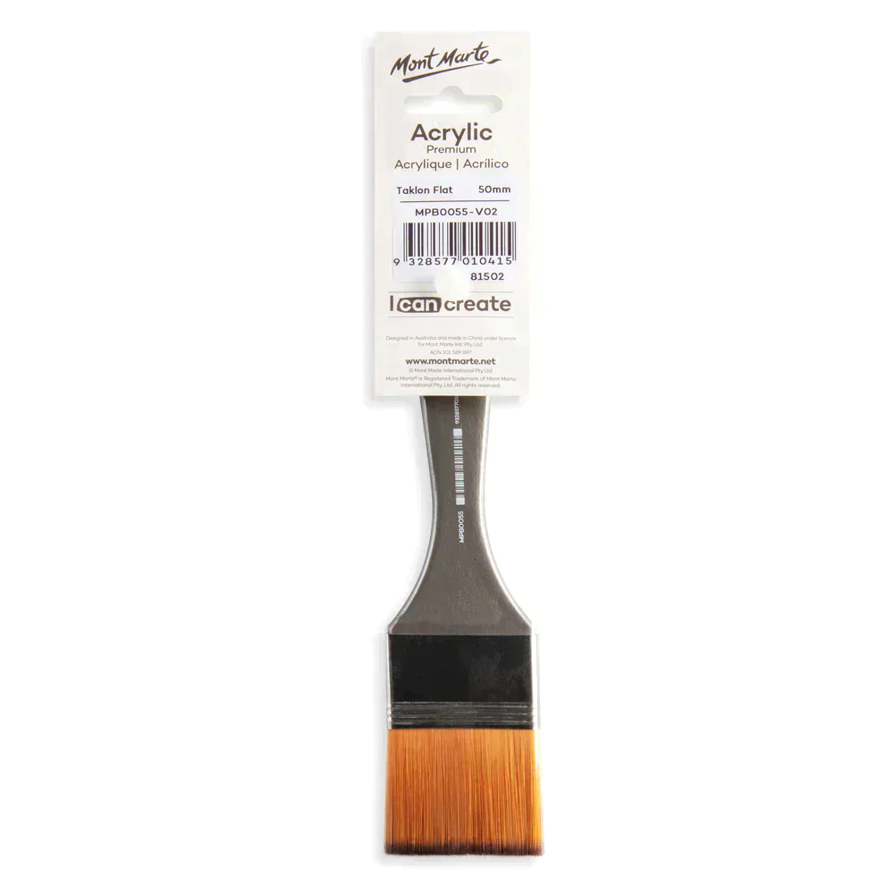 فرشاة الفنان مونت مارتي تاكلون بمساحة عريضة 50 مم - MPB0055 - Image 2