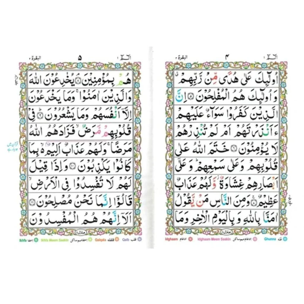 مصحف التجويد، 30 جزء، بخط أردو - غلاف مقوى - Image 2